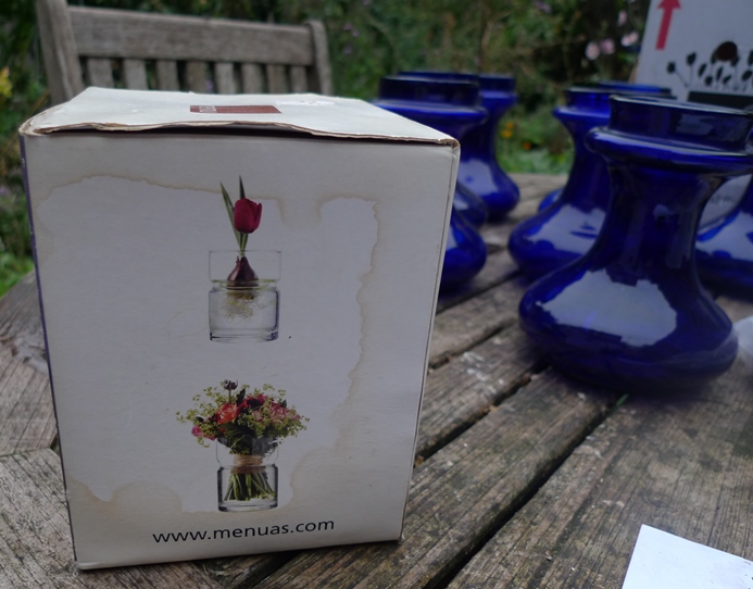 menu hyacinth vase