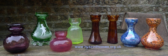 miscellaneous hyacinth vase shapes